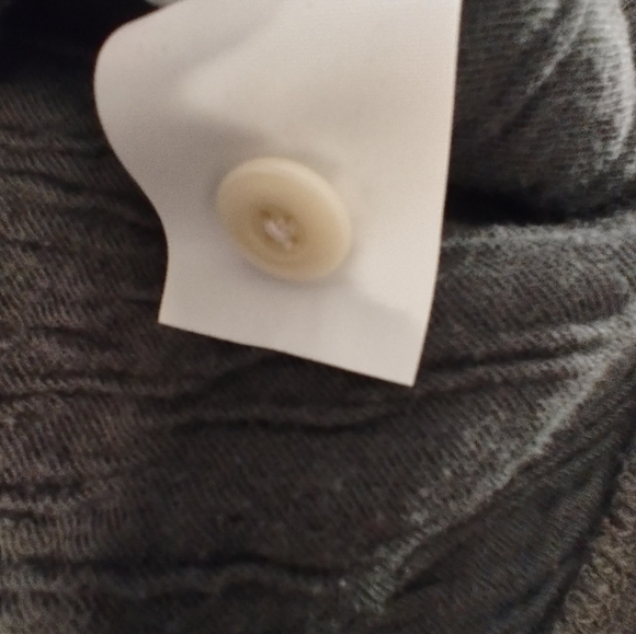 Madewell Men's Preppy Thermal Henley Button Up Longsleeve Green M - Picture 5 of 16